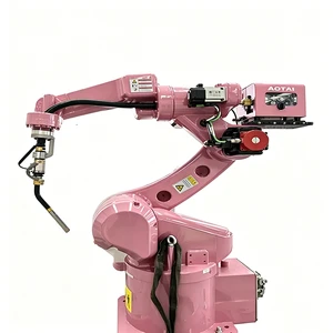 Automatic MIG MAG Welding Robot Arm Six Axis Industrial Robotic Welding Equipment For Workpiece