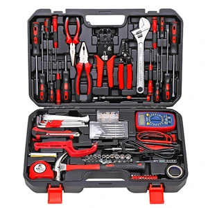 Electrician-Specific Multifunctional Tool Kit with Multimeter Network Maintenance Tools Plastic Tool Box Set OEM