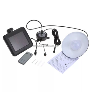 3W Outdoor Hanging Solar Powered LED Shed Light 250lm Pendant Lamp With Remote Control for Garden Yard Patio Balcony Home