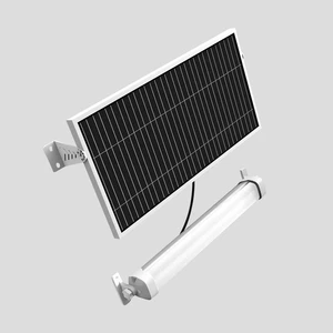 20W Solar LED Floodlight with Remote/Sensor Control High Brightness COB Chip IP65 Rated for Outdoor Carport Use