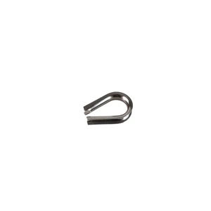 High Quality Rigging Hardware Cable Wire Rope Fittings Thimbles 304 Stainless Steel 2mm Stainless Steel Thimble