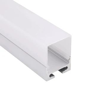 Led Ceiling Lighting Aluminium Profile Shaped Aluminum groove Concealed and Exposed Linear Lamp Hanging Lighting