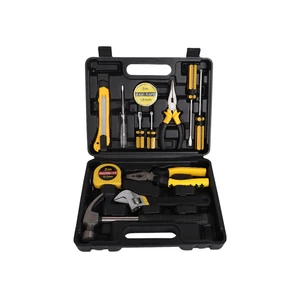 Multi Functional 13pc Toolbox, Portable Set, Hard Box, Manual Tools, Automotive Maintenance, Emergency Hardware Luggage and Bags