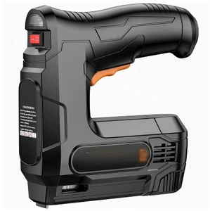 Cordless Electric Staple Gun, Rechargeable Nail Gun, Special for Straight Nails & Brad Nails, Household Lithium Powered
