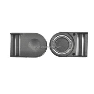 Factory 16mm 20mm 25mm 32mm 38mm Black Plastic Press Release Buckle