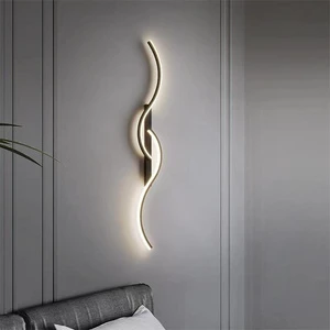 Modern 24v Long Strip Wall Slot Lights Linear Minimalist Aisle Light Living Room Background Staircase 110V 220V