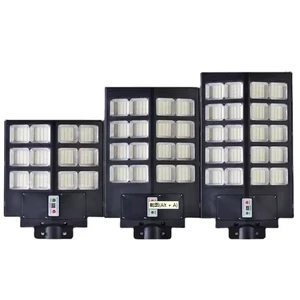 600W Solar Street Flood Light Outdoor Motion Sensor Dusk to Dawn Remote Control IP67 Waterproof Solar Lamps