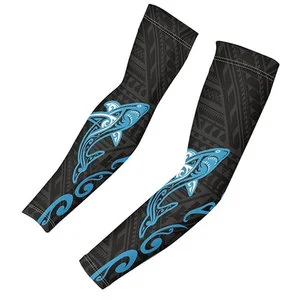 Outdoor Sport UV Sun Protection Cycling Cool Ice Silk Custom Logo Sets Breathable Anti-Wrinkle Quick Dry Arm Sleeves