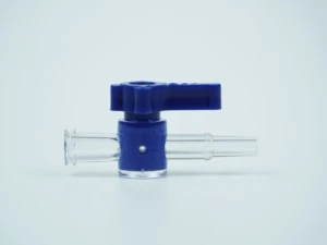 Disposable Sterile PC/PE Single-handle Connector Luer Two-Way Valve Rotary Valve Scientific Plastic On-off Valve Factory Direct