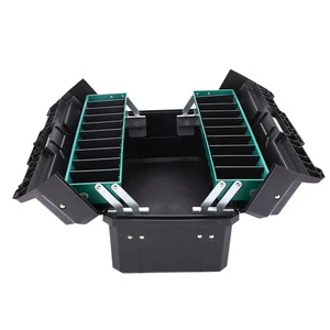 Large Capacity Portable Multi-Function Folding Tool Box Customizable OEM Hardware Household Case for Car Repair