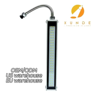 48-inch LED Tri-Proof Light for Warehouse Use 110-220V Industrial Lamp Explosion Waterproof Internal CNC Lathe Machine Lighting