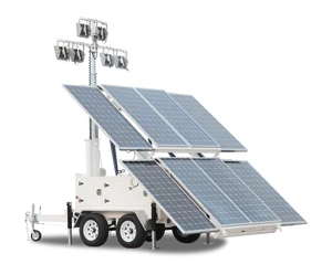 Mobile Solar Light Tower For Sale