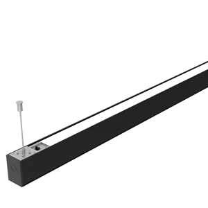 LED up Down or Down Linear Light Modern Aluminum Office DIP Switch CCT& Power 140lm/W Linkable Led Suspended Linear Light