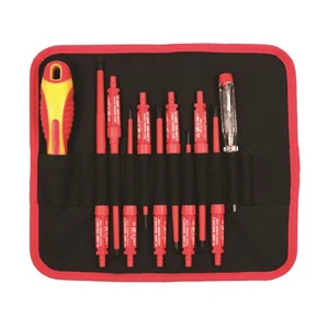 Hardware Manual Tools Versatile 12Pcs Replacement Insulated Electrician Screwdriver Set