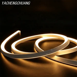 YACHENGCHUANG 1212 Silicone Neon Flex Free Bending Recessed High Brightness IP67 Waterproof Linear Light Strip Factory Wholesale