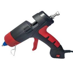 Factory Direct Selling Wholesale High Quality Hot Melt Glue Gun with Lithium Battery Adjustable Temperature with Sticks for DIY