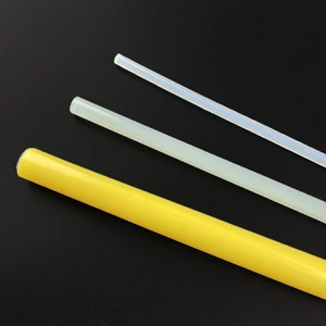 Factory Supply Large Hot Glue Sticks Hot Melt Glue Sticks 18mm*300mm Yellow Industrial Use Hot Glue Gun Sticks