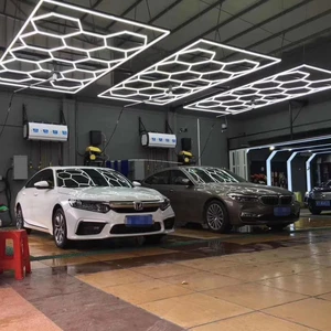 SCARCITY LED Garage Lighting Led Light Car Shop Hexagon Car Repair Light