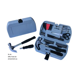 Household Hand Tool Set with Portable Storage Case General DIY Tool Kit Essential DIY Hardware Set for Promotion & Gift
