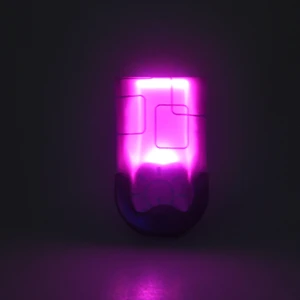 USB Rechargeable Reflective Safety Light LED Clip-on Sport Light for Reflective Clothes
