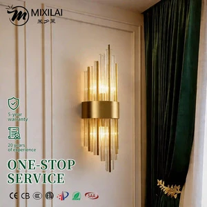 High Quality Luxury Crystal Wall Lamp for Bedroom Novelty Style Nordic Wall Simple Modern for Home Hotel Villa Corridor Decor