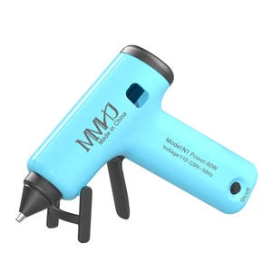 Hot Melt Glue Gun 40W Glue Gun with Switch, Hot Melt Glue Gun with Indicator, Glue Dispensing Tube of 7mm Set