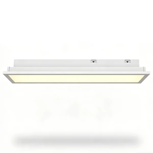 Factory Direct 100LPW 10-40W 2/4FT LED Slim Linear Recessed Illuminated Panels Light for Indoor Lighting
