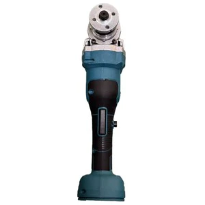 Cordless 125mm Brushless Angle Grinder, DIY Industrial Grade Heavy-duty Grinding Tool with Sliding Switch Battery Power Supply