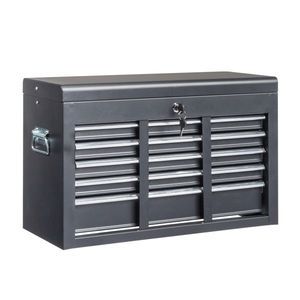 Black Steel Tool Box
