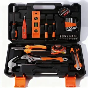 Professional Electrician Tool Set Hardware Repair Kit Household OEM Carbon Steel Toolbox Set Combination