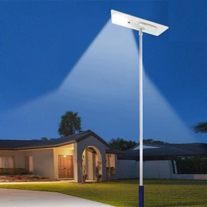 New Design Integrated Solar LED Street Light with IP65 Waterproof AC Power Long Working Time Outdoor Municipal Street Lamp