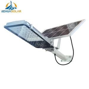 KEHUA Customized Outdoor High-performance IP65 30W-150W Split Solar LED Street Light Lead-acid Battery Monocrystalline Landscape