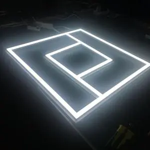 Modern High Brightness 64W LED Panel Light for Home Office Hanging Linear Ceiling Light Fixture