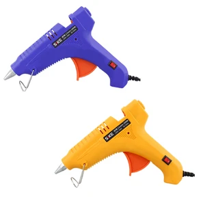 20W Mini DIY Hot-Melt Glue Gun Stick Electric Operated with Aluminum Nozzle Cordless Glue Gun Corded Glue Gun