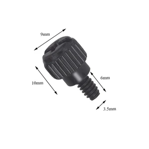 Computer Case Thumbscrews (6-32 Thread) PC Computer Case Fastener Thumb Screws,for Cover/Power Supply/PCI Slots/Hard Drives