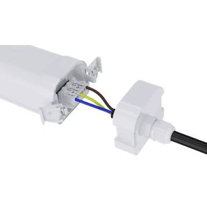Stock LED Triproof 5ft Light Fixture 4000K PC Cover IP65 Waterproof LOCK Design Shop Light for Indoor Outdoor Use