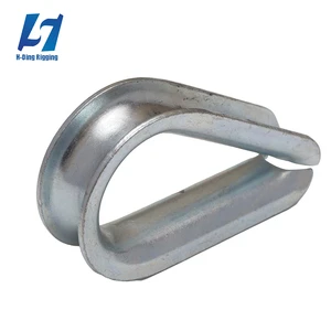 Hot Selling DIN6899A Industrial Thimbles Forged Galvanized Q235 Material Shandong Origin Bag Packed