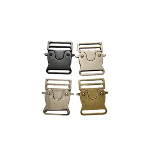 Classic Metal Buckle Adjustable for Bag Accessories in Black Silver and Bronze Finish