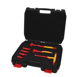 GATmatic GITS007 7PCS 1000V VDE Insulated Screwdriver Tool Set Hard Case EV Hybrid Car Repair Hand Tools 18-Month Warranty OEM