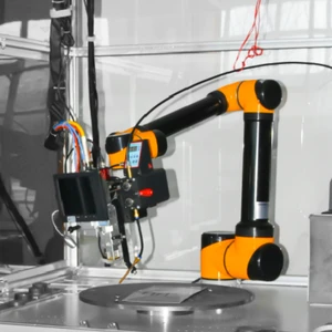 New Condition Automatic 6 Axis Robot Arm MIG Welding Machine with 5kg Payload and 0.02mm Repeatability
