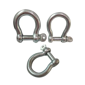 Free forging shackle Manufacture European Type Bow Shackle Large Bow Shackle