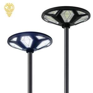 Factory Price Solar UFO Street Lights IP65 Waterproof 500W LED with 5730SMD Chip Cold White Em