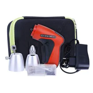 KLOM Strong Electric Lock Pick Gun for Locksmith Tools Door Lock Opener Bump Key Padlock Silver