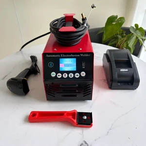 HAIDA New Portable 220V 4.2kW PE Pipe Electrofusion Welding Machine with 20-400mm Range