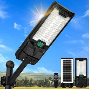 COYOLED Solar Lights Outdoor 200w Solar All in One Street Light Solar Street Light 400w Solar Light 400w Outdoor Solar Light