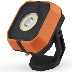 Bright Dual Beam Work Light 1000LM Spot Flood USB C Rechargeable Compact Design for Workshop and Garage Diming
