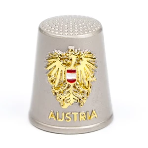 Wholesale Custom Design Zinc Alloy Enamel Metal Decorative Sewing Tourist Souvenir Thimble