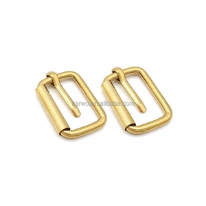 Karwo Various Sizes Metal Brass Belt Buckle Single Prong Roller Buckle