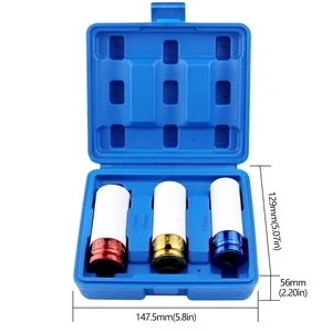 3Pcs Car Wheel Lug Nut Protector Sleeve Set for Auto Repair