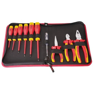 Multi Functional 9Pcs Insulated Electrician Screwdriver Tool Set